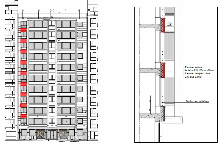 Isolation de façade avant - 12